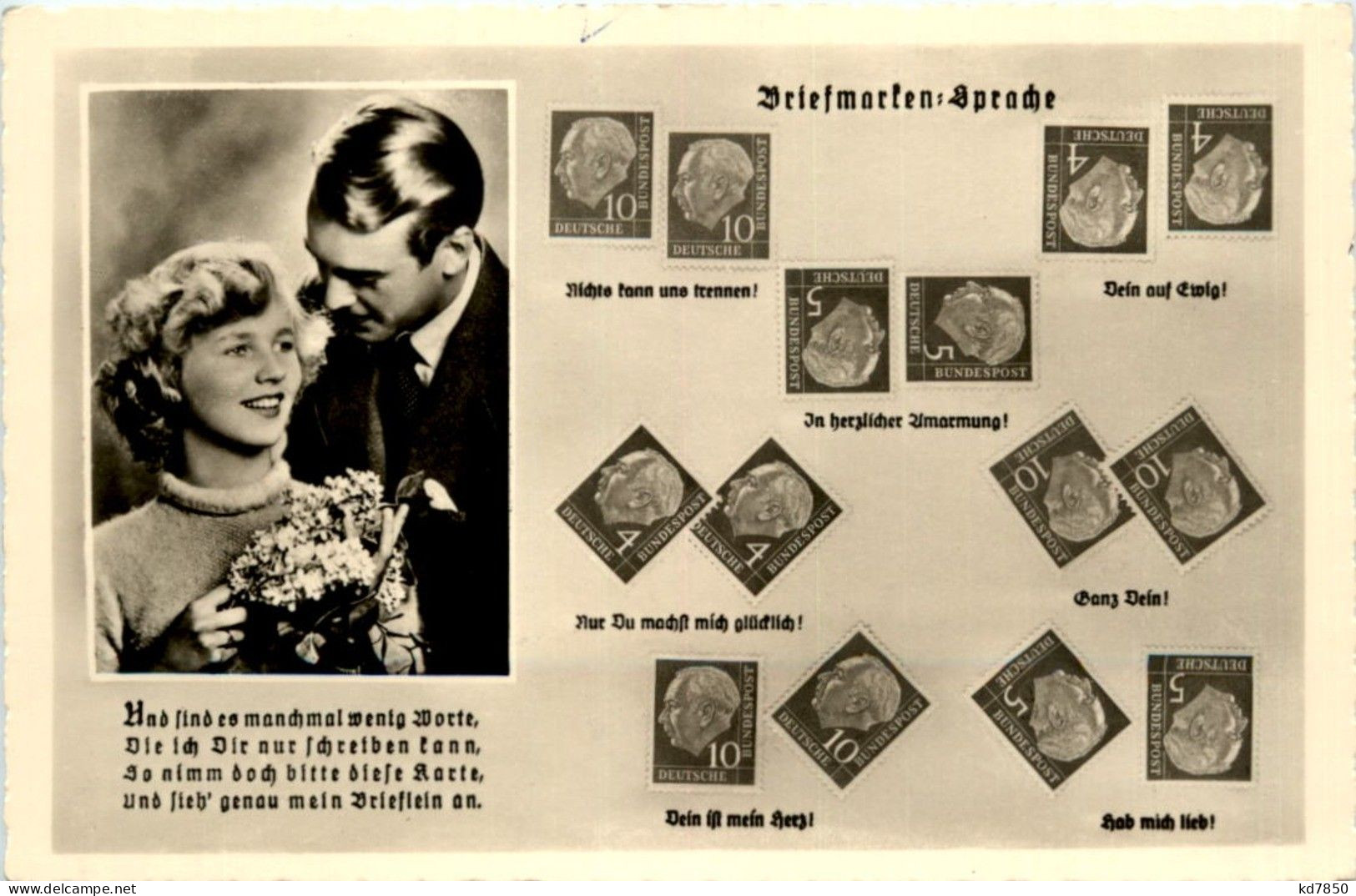 Briefmarken Sprache - Timbres (représentations)