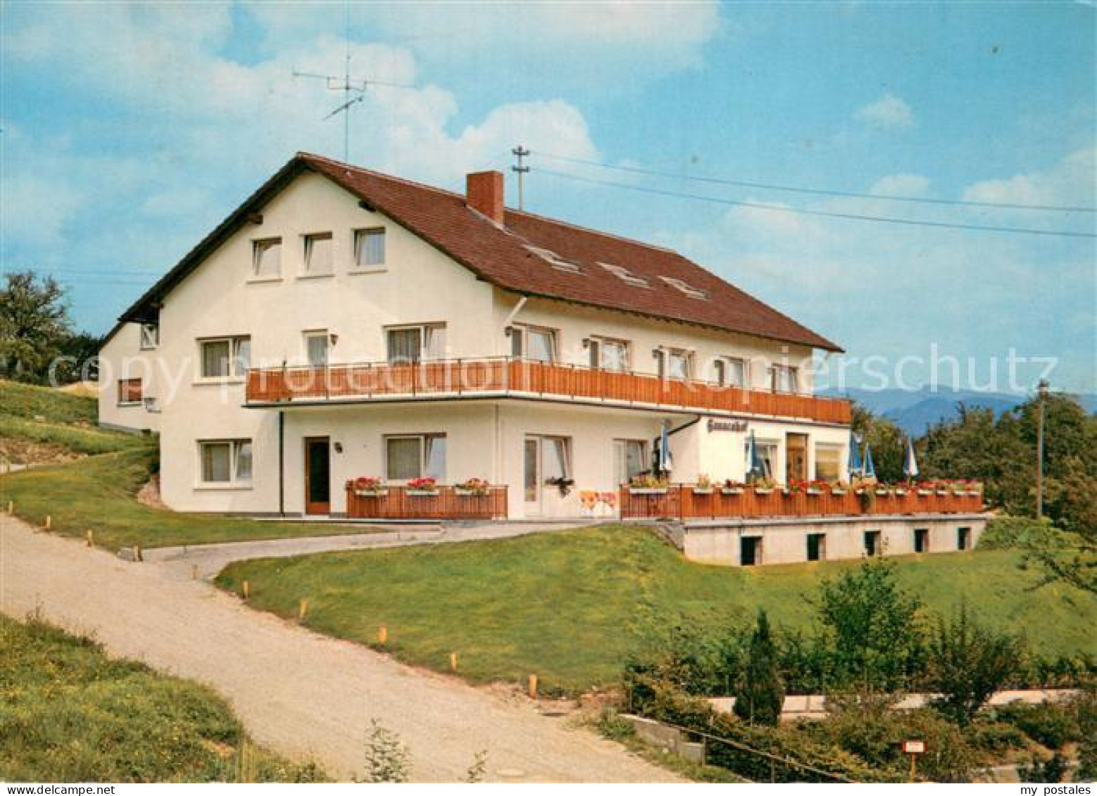 73785772 Berghaupten Gasthaus Pension Sonnenhof Berghaupten - Autres & Non Classés