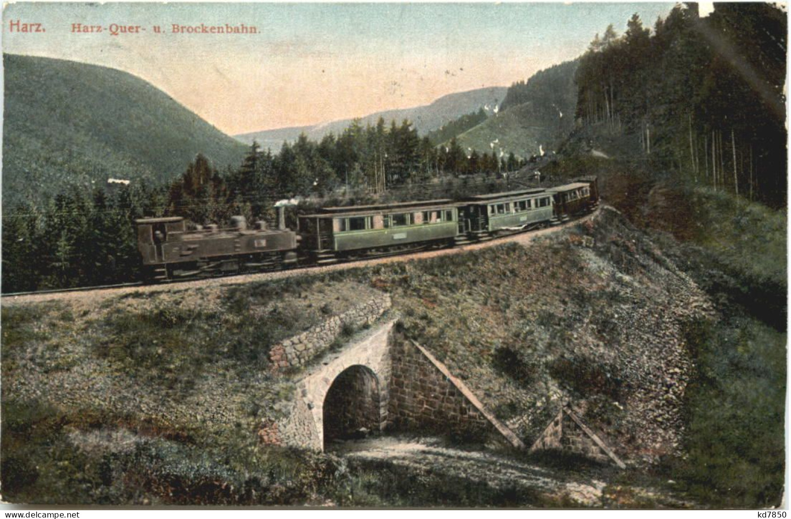 Harz - Harz-Quer Und Brockenbahn - Autres & Non Classés