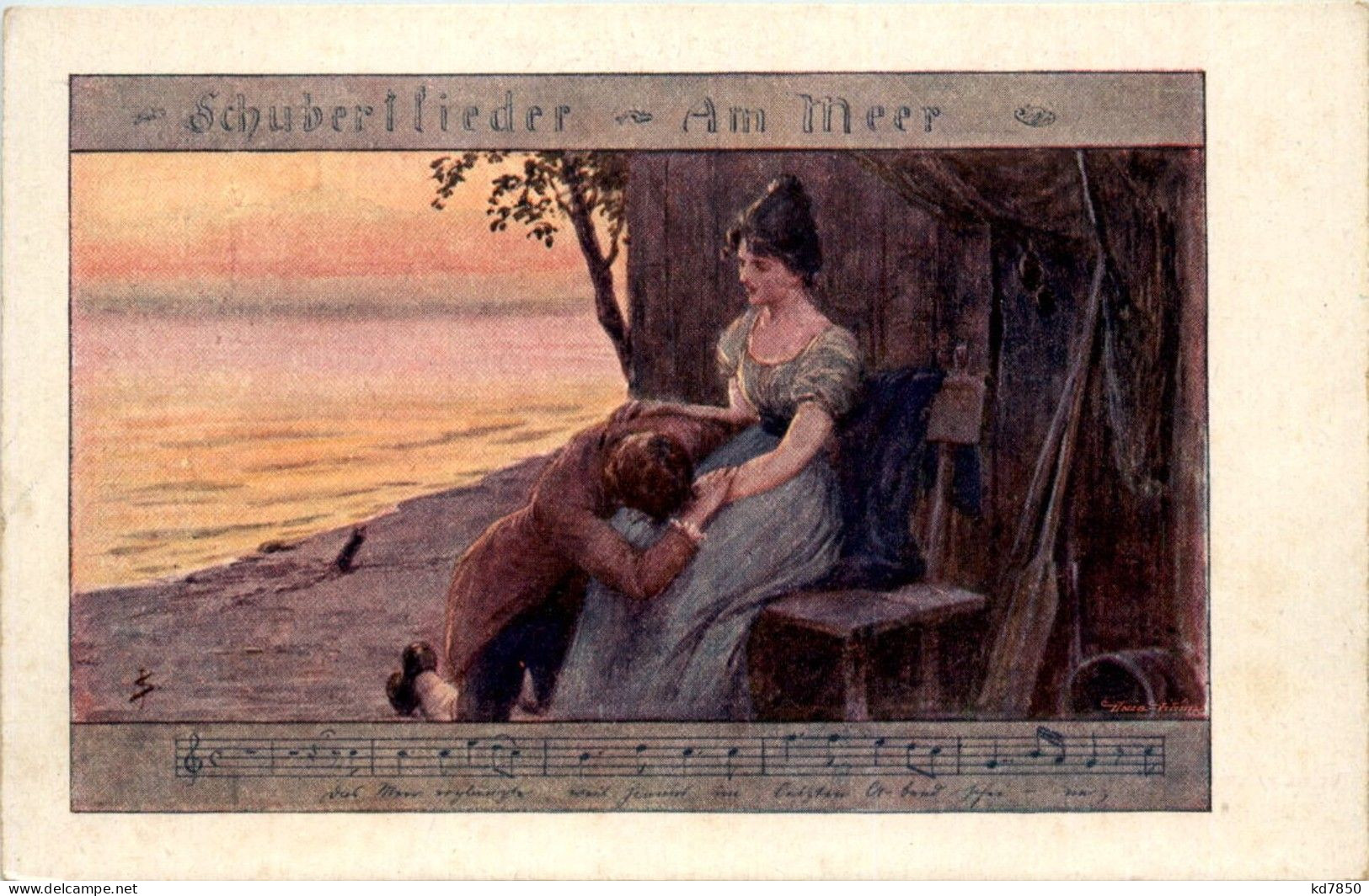 Liederkarte - Schubert - Musique Et Musiciens