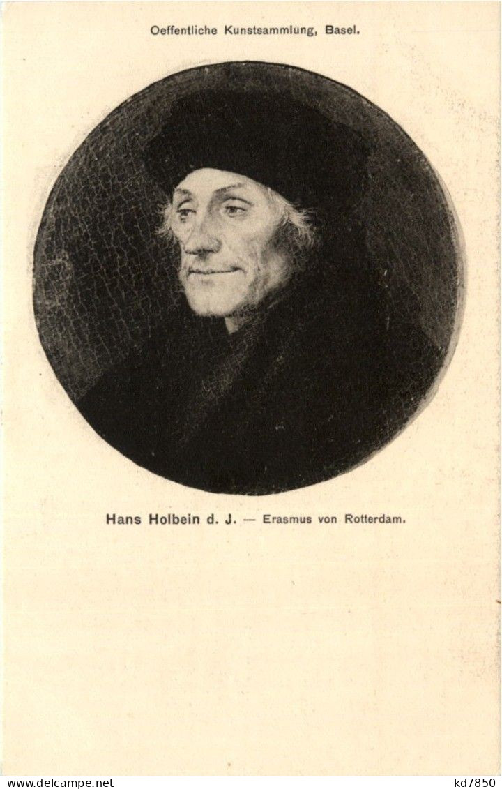 Hans Holbein - Erasmus Von Rotterdam - Andere & Zonder Classificatie