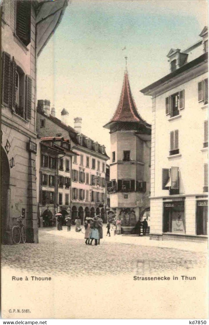 Thun - Strassenecke - Thoune / Thun