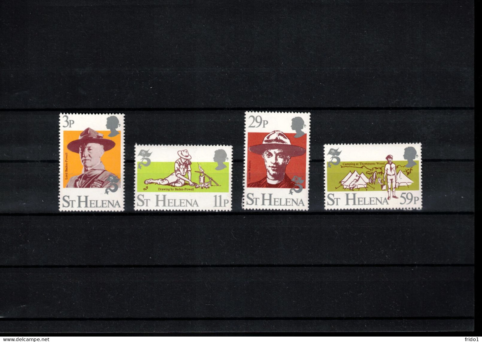 St.Helena 1982 75th Anniversary Of Scouting Postfrisch / MNH - Unused Stamps