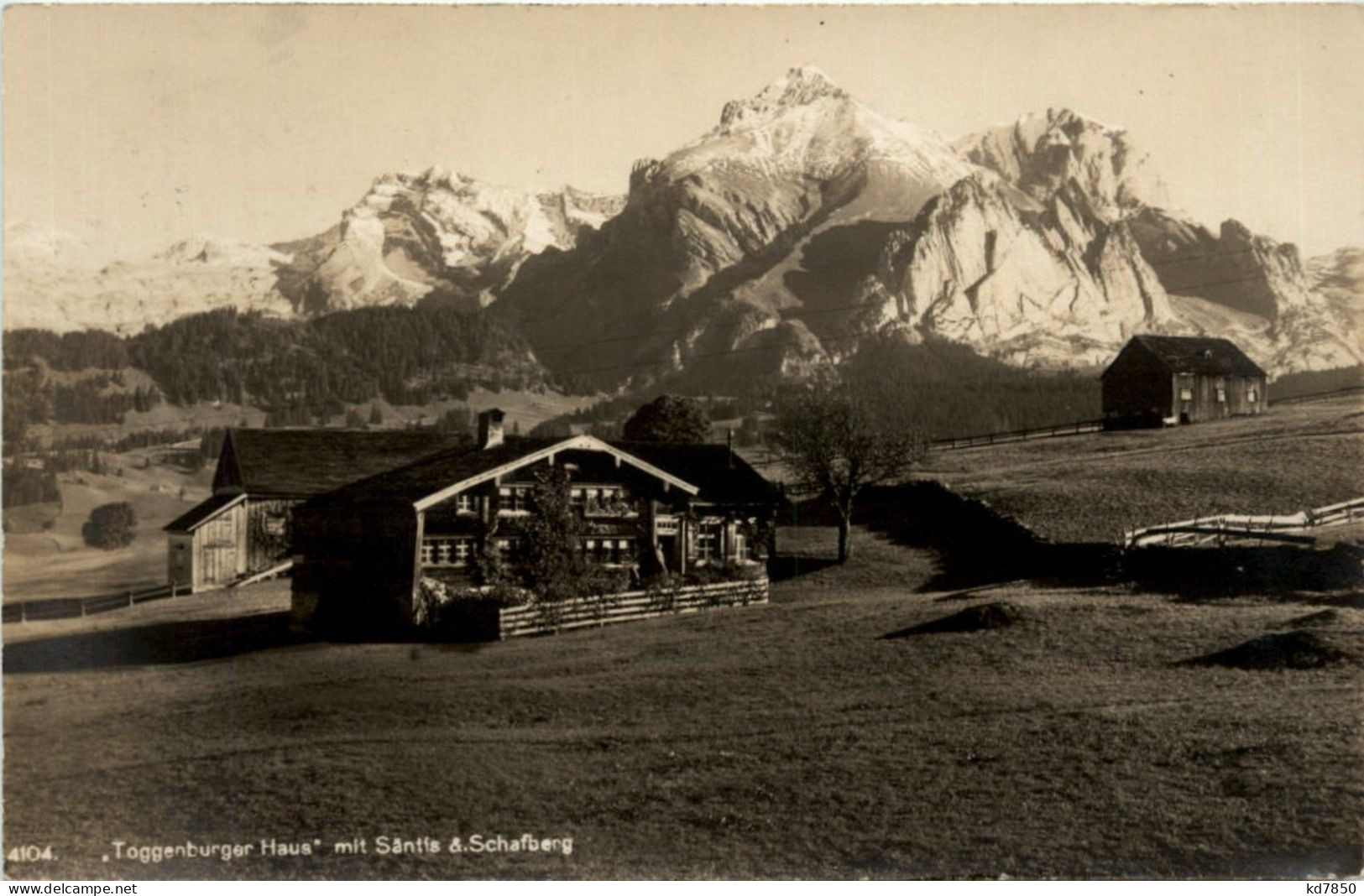 Toggenburger Haus Mit Säntis - Other & Unclassified