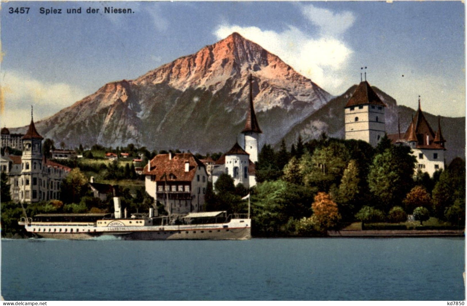 Spiez Mit Dampfer - Spiez