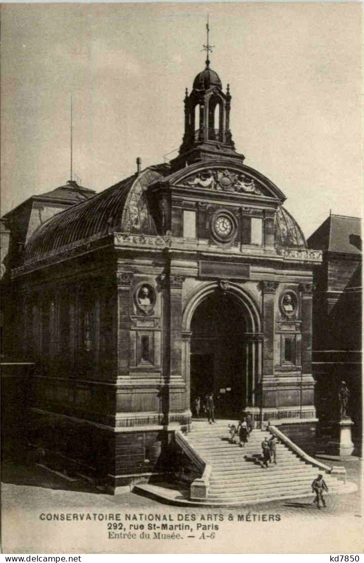 Paris - Conservatoire National Des Arts Et Metiers - Musea