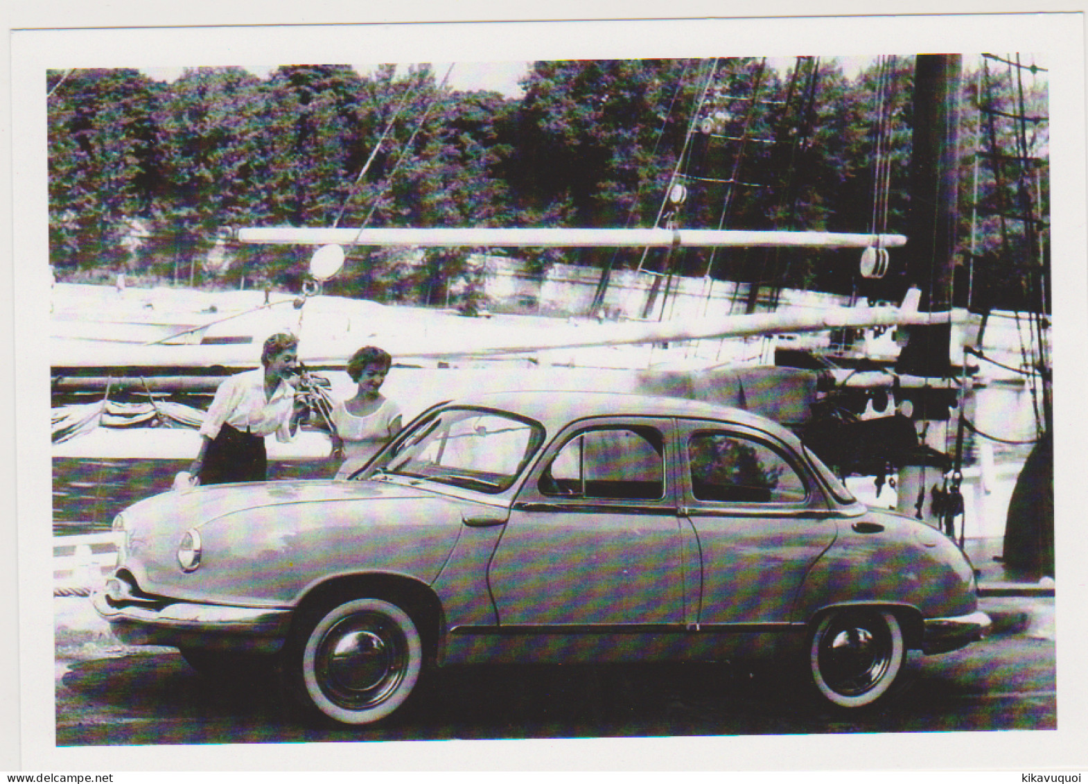 PANHARD DYNA 54 DE 1954 - CARTE POSTALE 10X15 CM NEUF - Motorräder