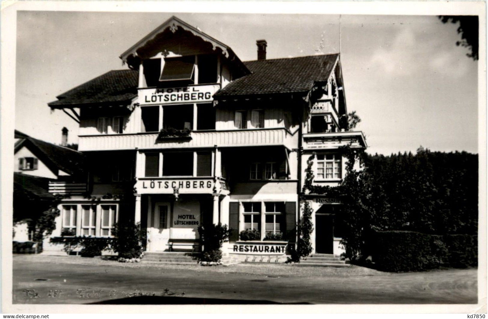 Spiez - Hotel Lötschberg - Spiez