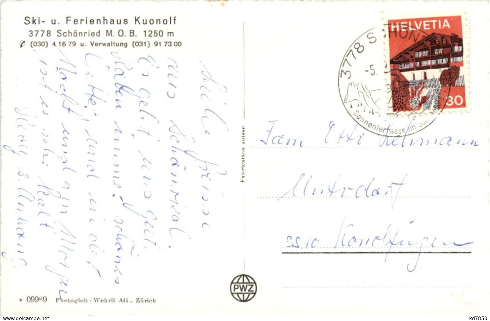 Schönried - Skihaus Kuonolf - Other & Unclassified