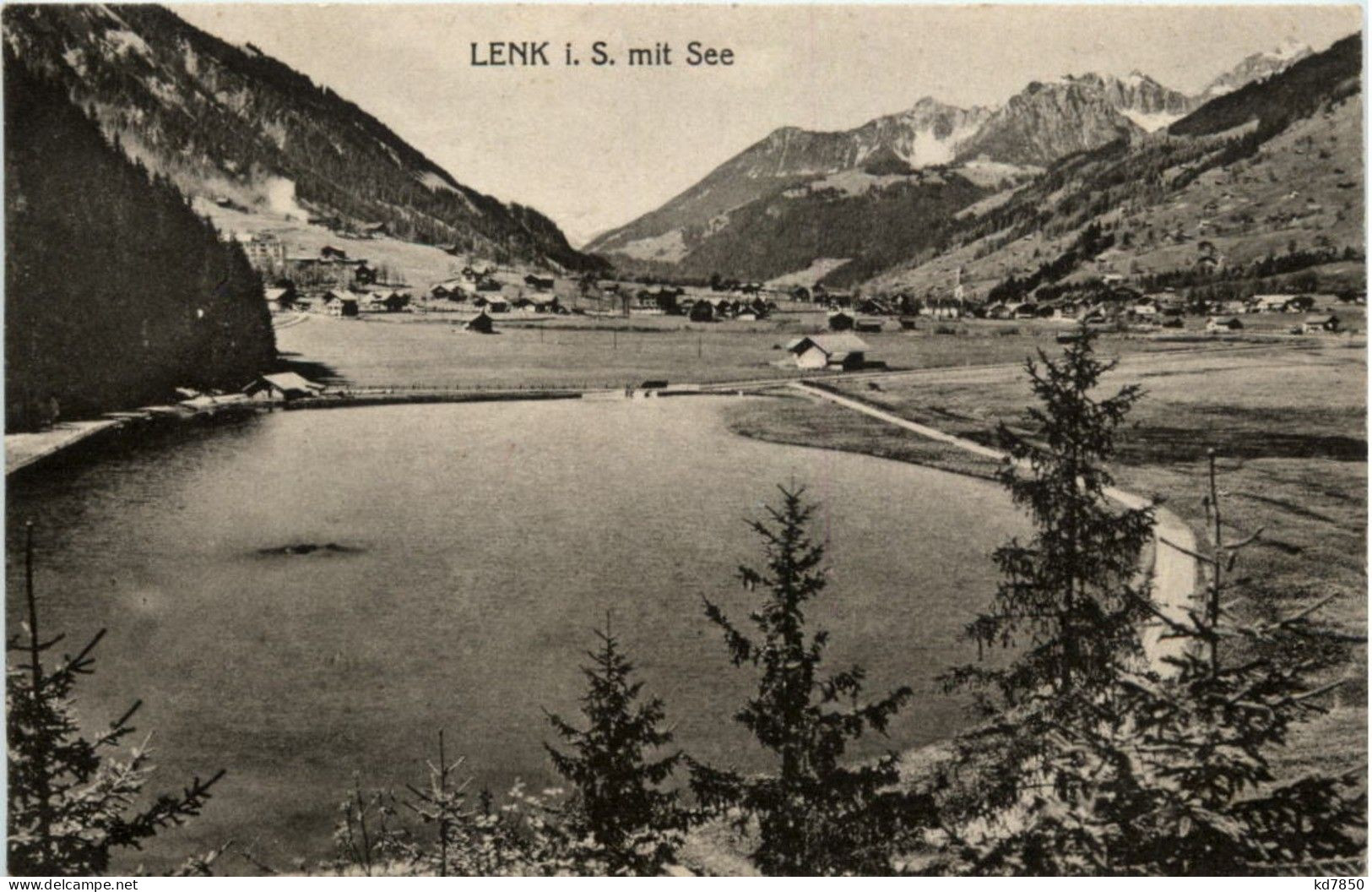 Lenk Mit See - Lenk Im Simmental