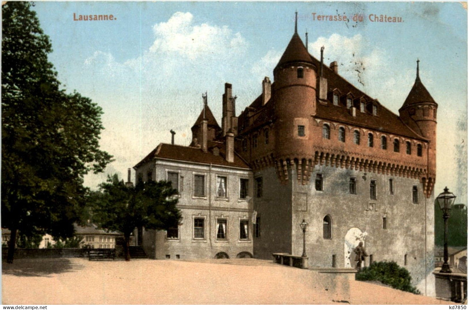 Lausanne - Terrasse Du Chateau - Lausanne
