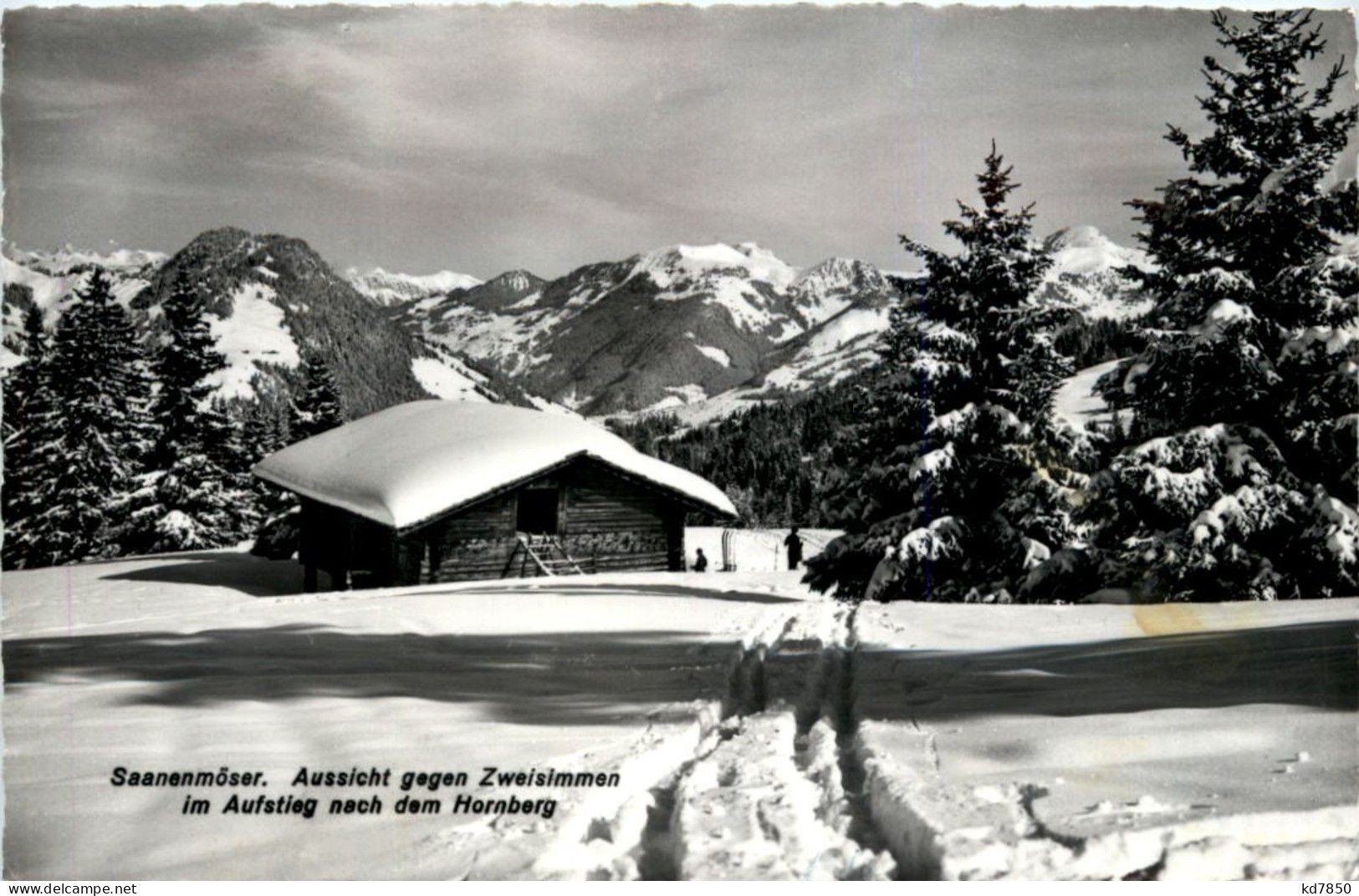 Saanenmöser - Aussicht Gegen Zweisimmen - Autres & Non Classés