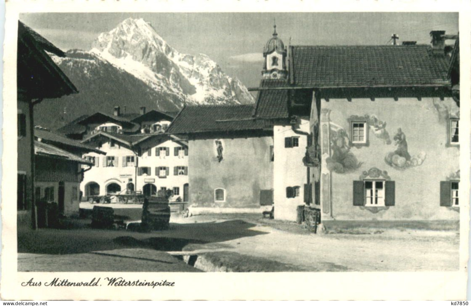 Mittenwald Wettersteinspitze - Mittenwald