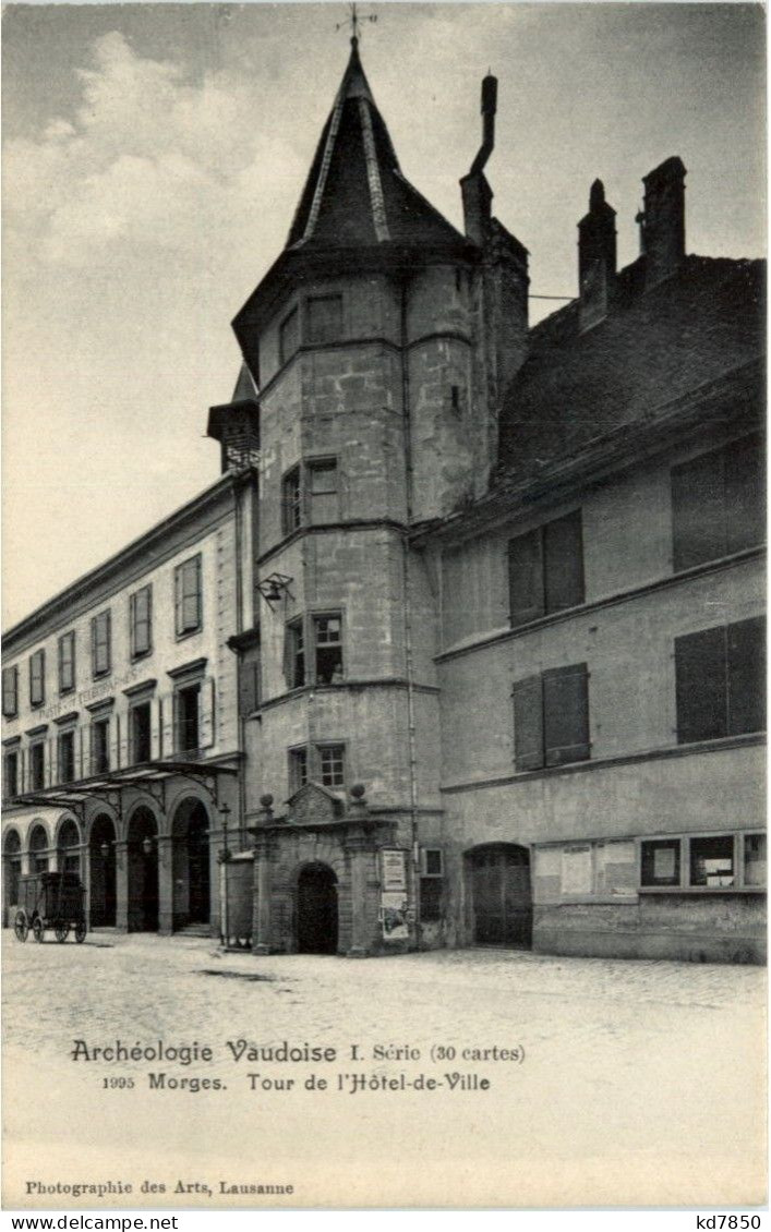 Morges - Tour De L Hotel De Ville - Morges