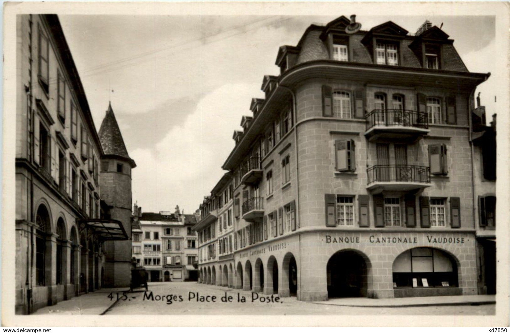 Morges - Place De La Poste - Morges