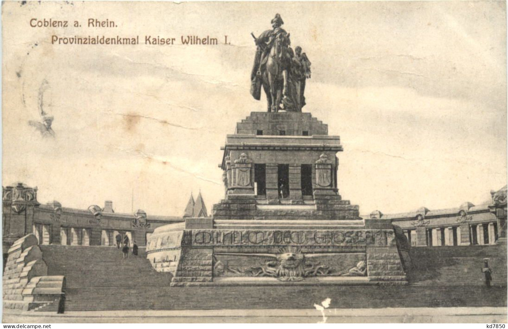 Coblenz - Provinzialdenkmal Kaiser Wilhelm I - Koblenz