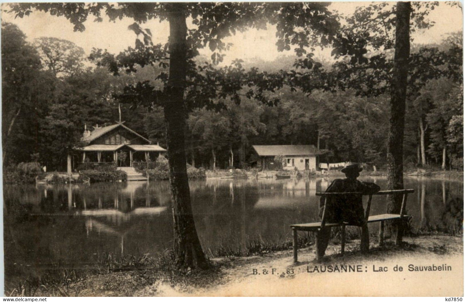 Lausanne - Lac De Sauvabelin - Lausanne