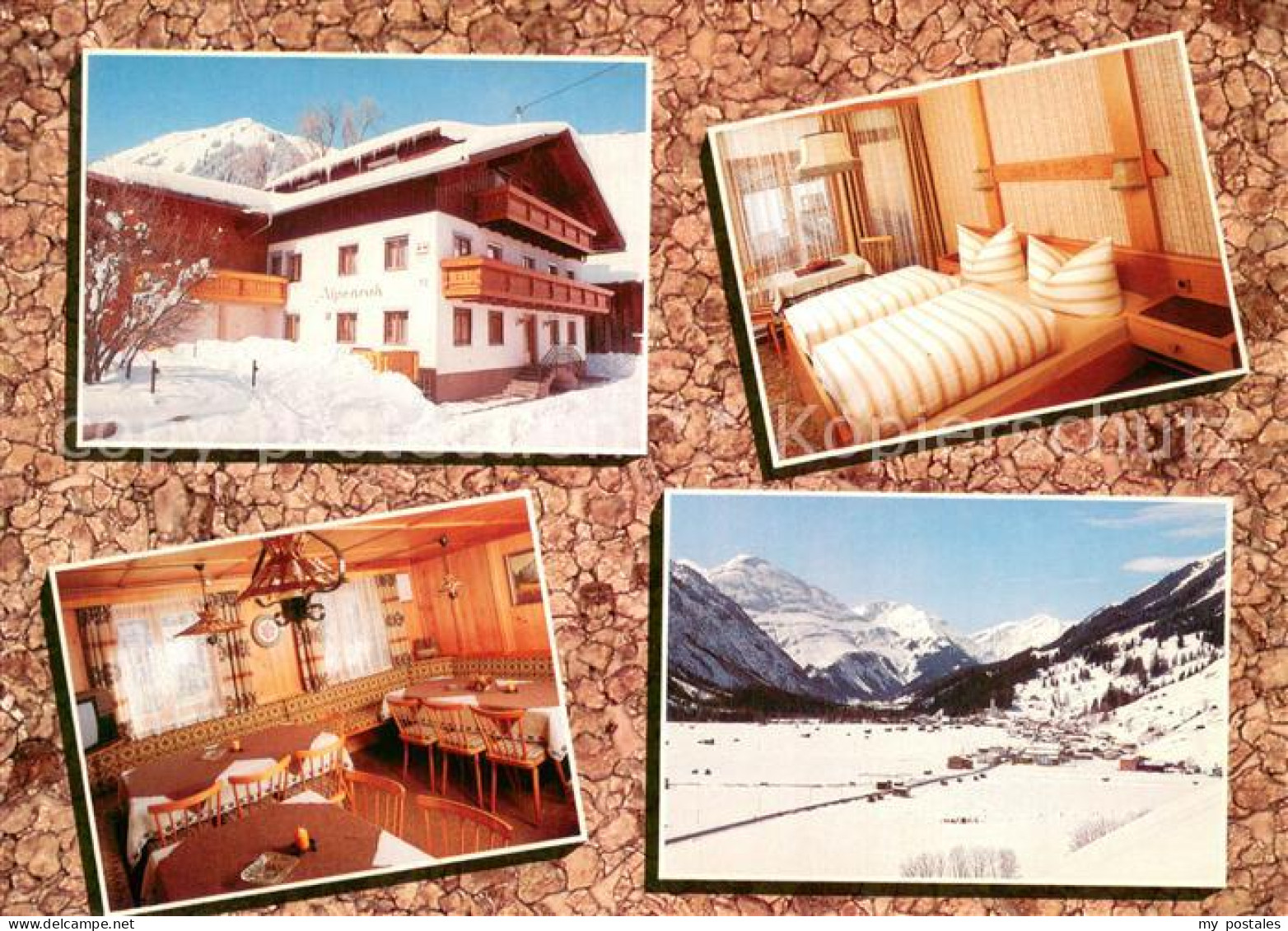 73785698 Holzgau Pension Alpenruh Gaststube Zimmer Panorama Holzgau - Sonstige & Ohne Zuordnung