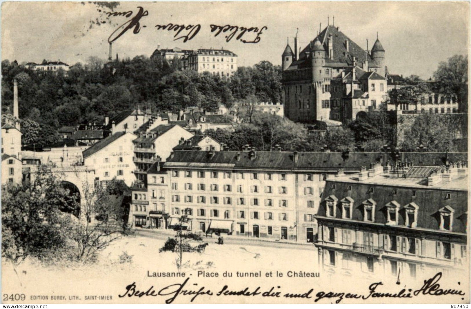 Lausanne - Place Du Tunnel - Lausanne