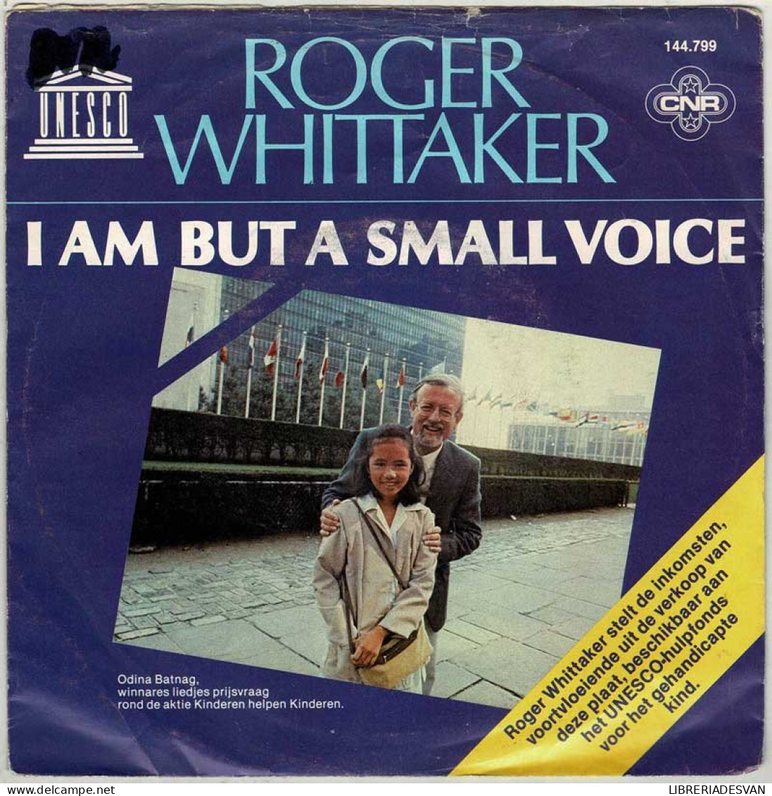 Roger Whittaker - I Am But A Small Voice / My Son. Single - Andere & Zonder Classificatie