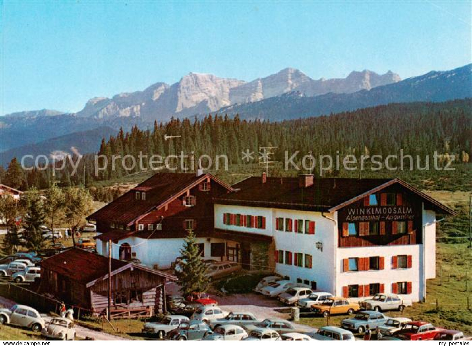 73785629 Reit Im Winkl Alpengasthof Augustiner Aussenansicht Winklmoosalm  - Reit Im Winkl