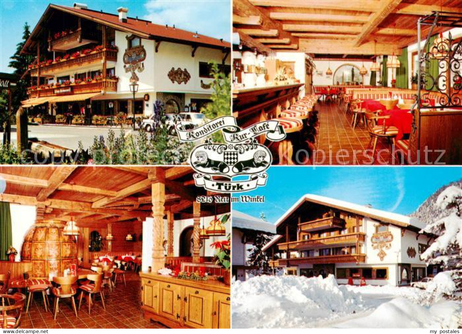 73785627 Reit Im Winkl Restaurant-Konditorei Kur-Cafe Sommer-Winter  - Reit Im Winkl