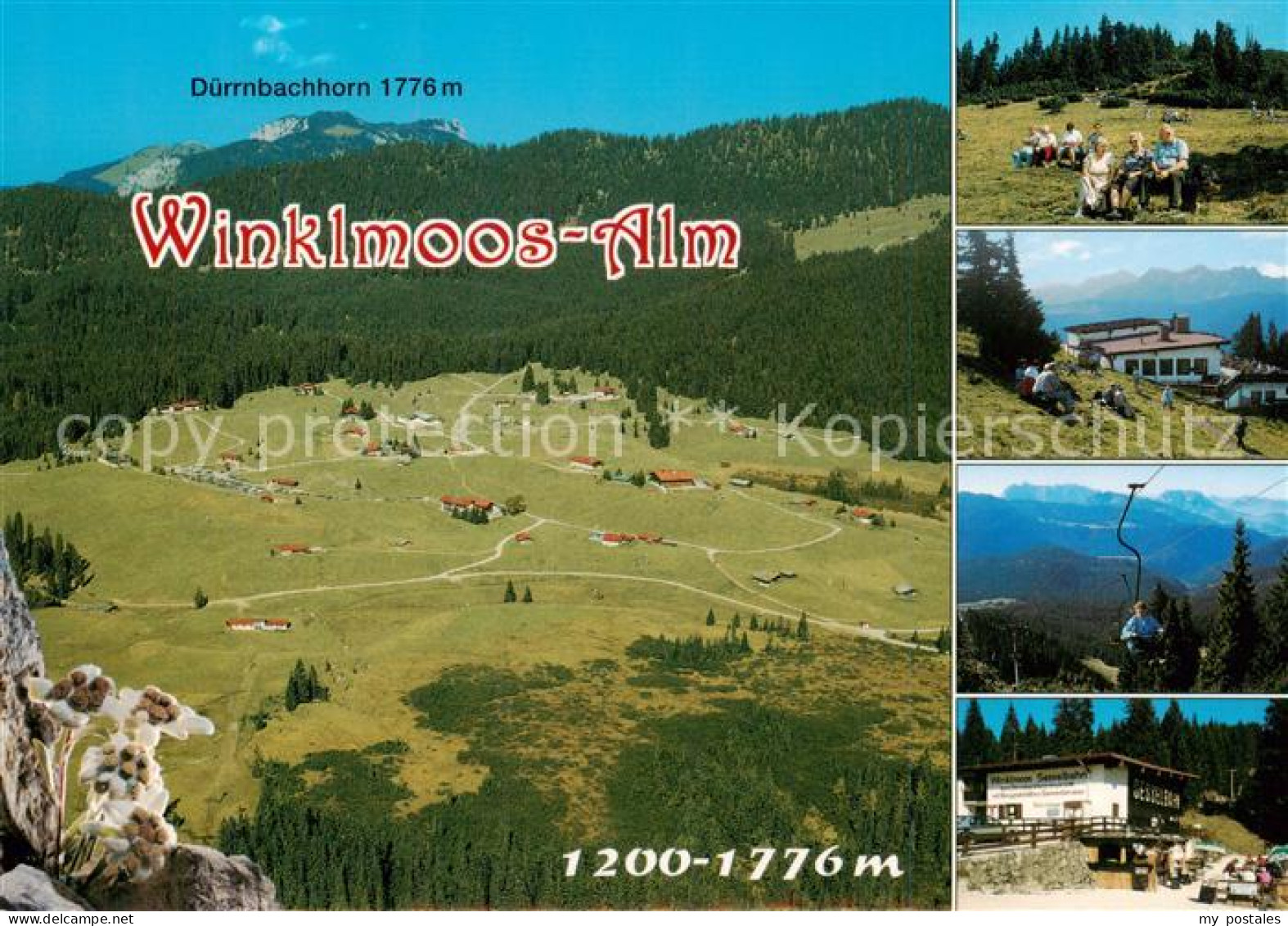 73785626 Winklmoosalm Winkelmoosalm Winklmoos-Alm M. Duerrbachhorn U. Sessellift - Reit Im Winkl