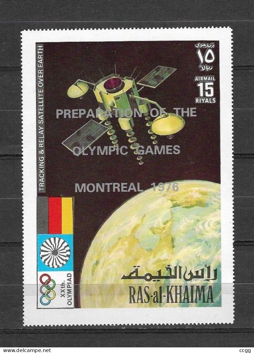 Olympische Spelen 1972, Ras Al Khaima -  Zegels Met Opdruk Postfris - Ras Al-Khaima