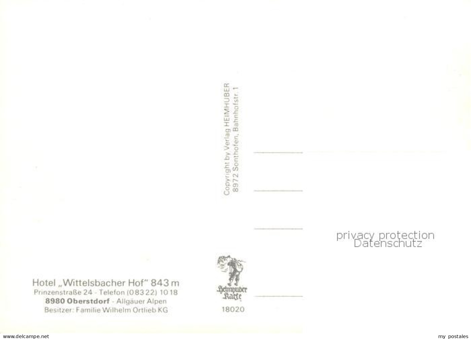73785620 Oberstdorf Hotel Wittelsbacher Hof Aussenansicht Oberstdorf - Oberstdorf