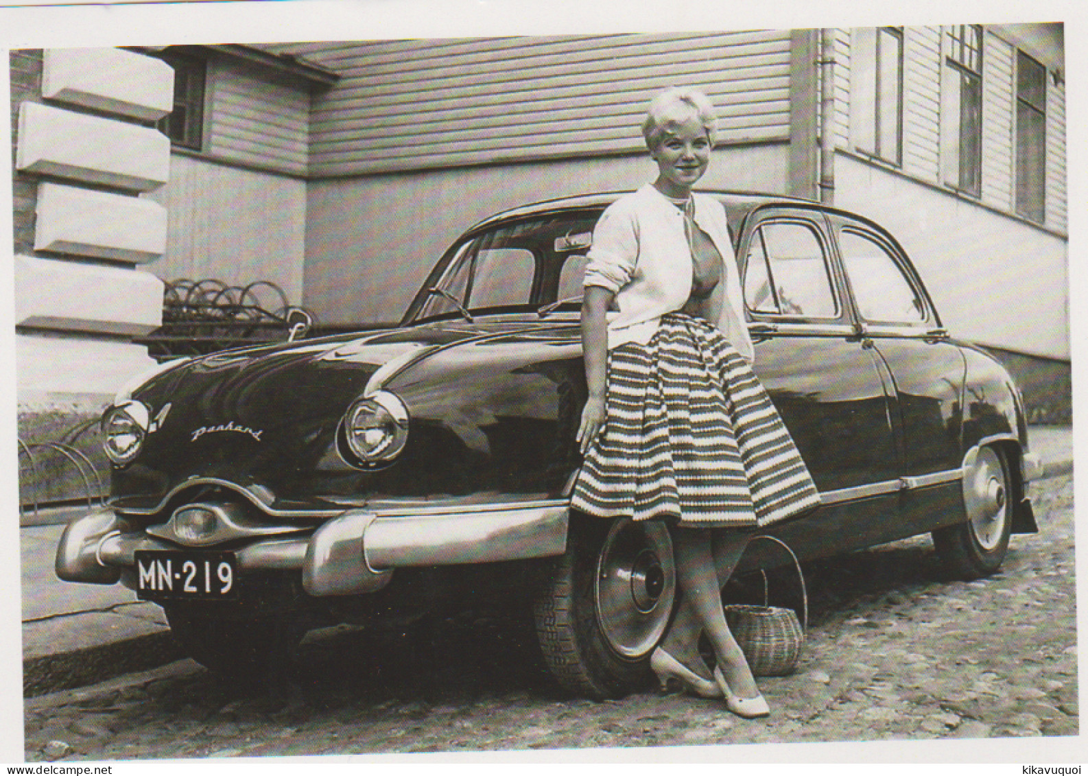 PANHARD DYNA Z DE 1954 A 1959 - CARTE POSTALE 10X15 CM NEUF - Motorräder