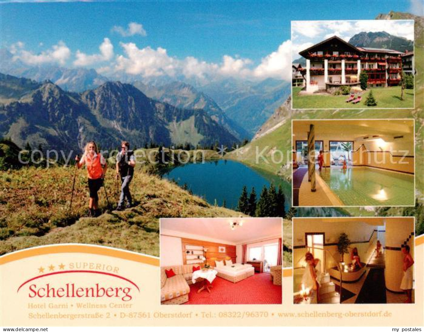 73785612 Oberstdorf Hotel Garni Schellenberg Teilansichten M. Hallenbad Oberstdo - Oberstdorf