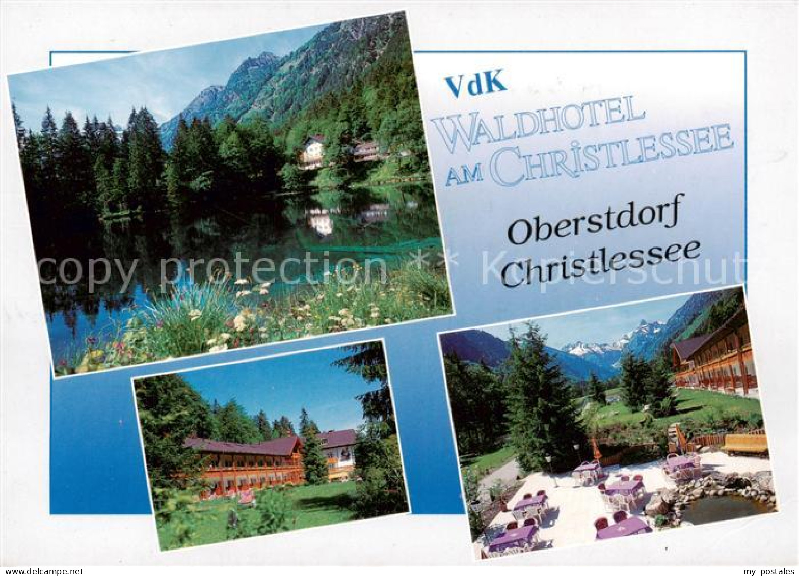 73785609 Oberstdorf VdK Waldhotel Am Christlessee Oberstdorf - Oberstdorf