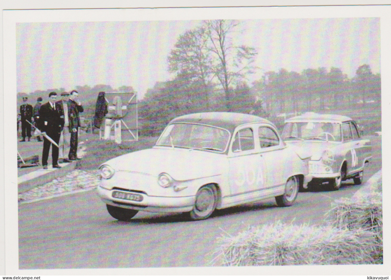 PANHARD PL 17 RALLYE 1961 - CARTE POSTALE 10X15 CM NEUF - Motos