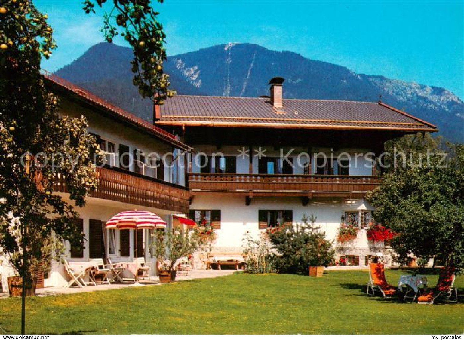 73785604 Garmisch-Partenkirchen Gaestehaus Zufriedenheit Garni Aussenansicht Gar - Garmisch-Partenkirchen