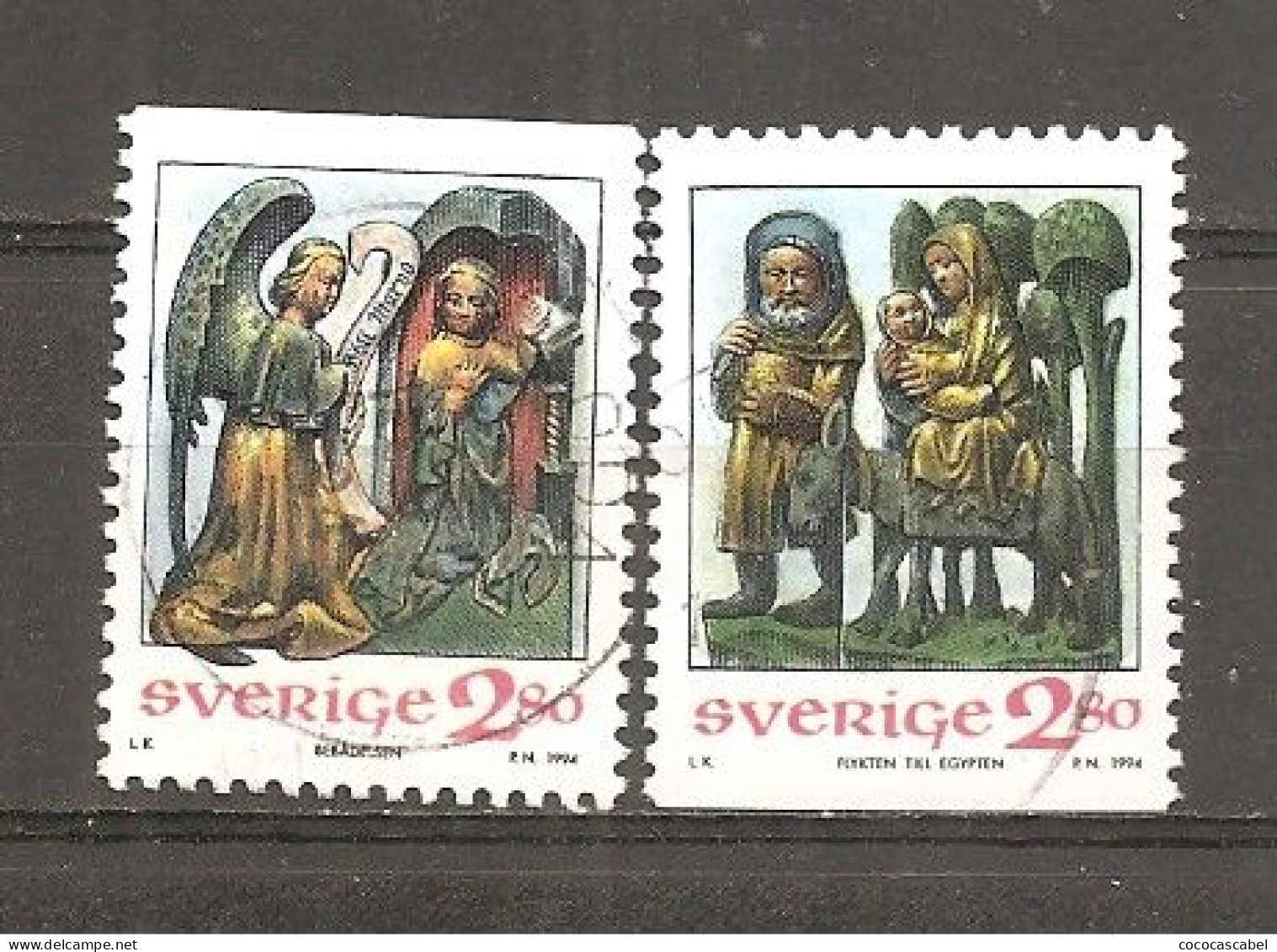 Suecia-Sweden Nº Yvert  1839-40 (usado) (o) - Gebraucht