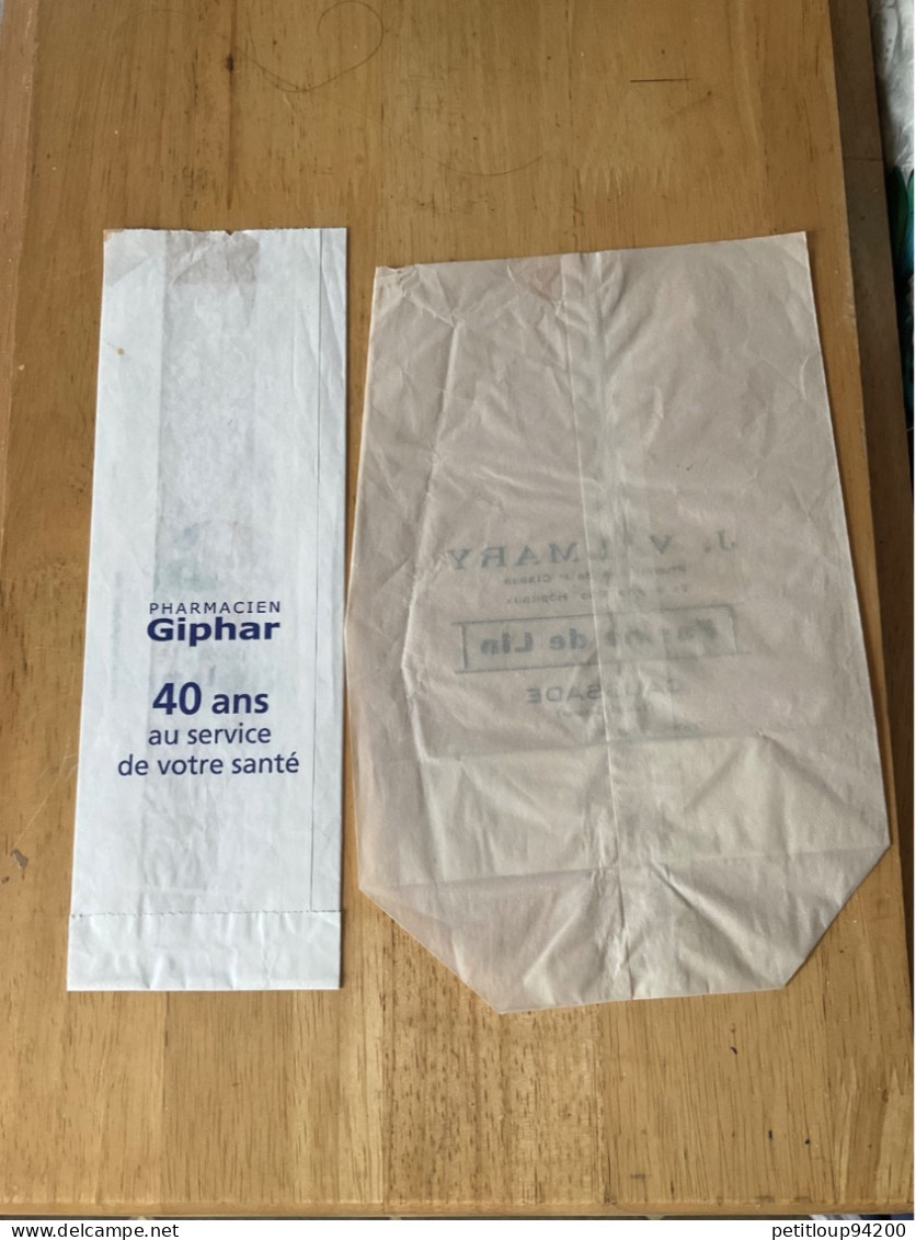 538 DOCUMENT COMMERCIAL Sac Papier  GIPHAR - Landbouw