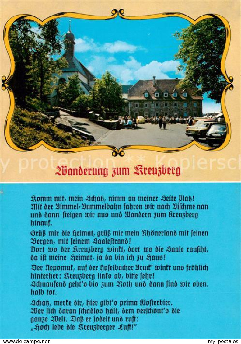 73785587 Kloster Kreuzberg Rhoen Bischofsheim Aussenansicht M. Spruch  - Sonstige & Ohne Zuordnung