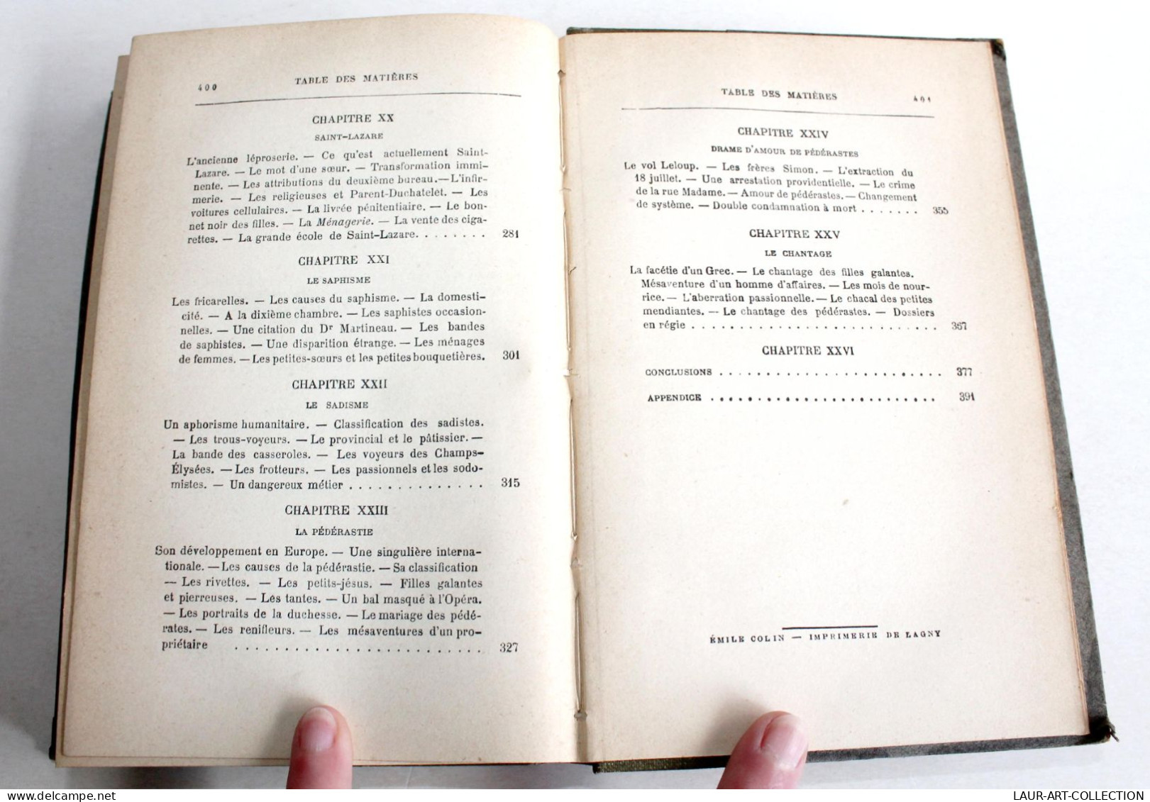 LA CORRUPTION A PARIS (PROSTITUTION) par COFFIGNON, PARIS VIVANT DEMI MONDE 1889 / ANCIEN LIVRE XIXe SIECLE (2603.119)