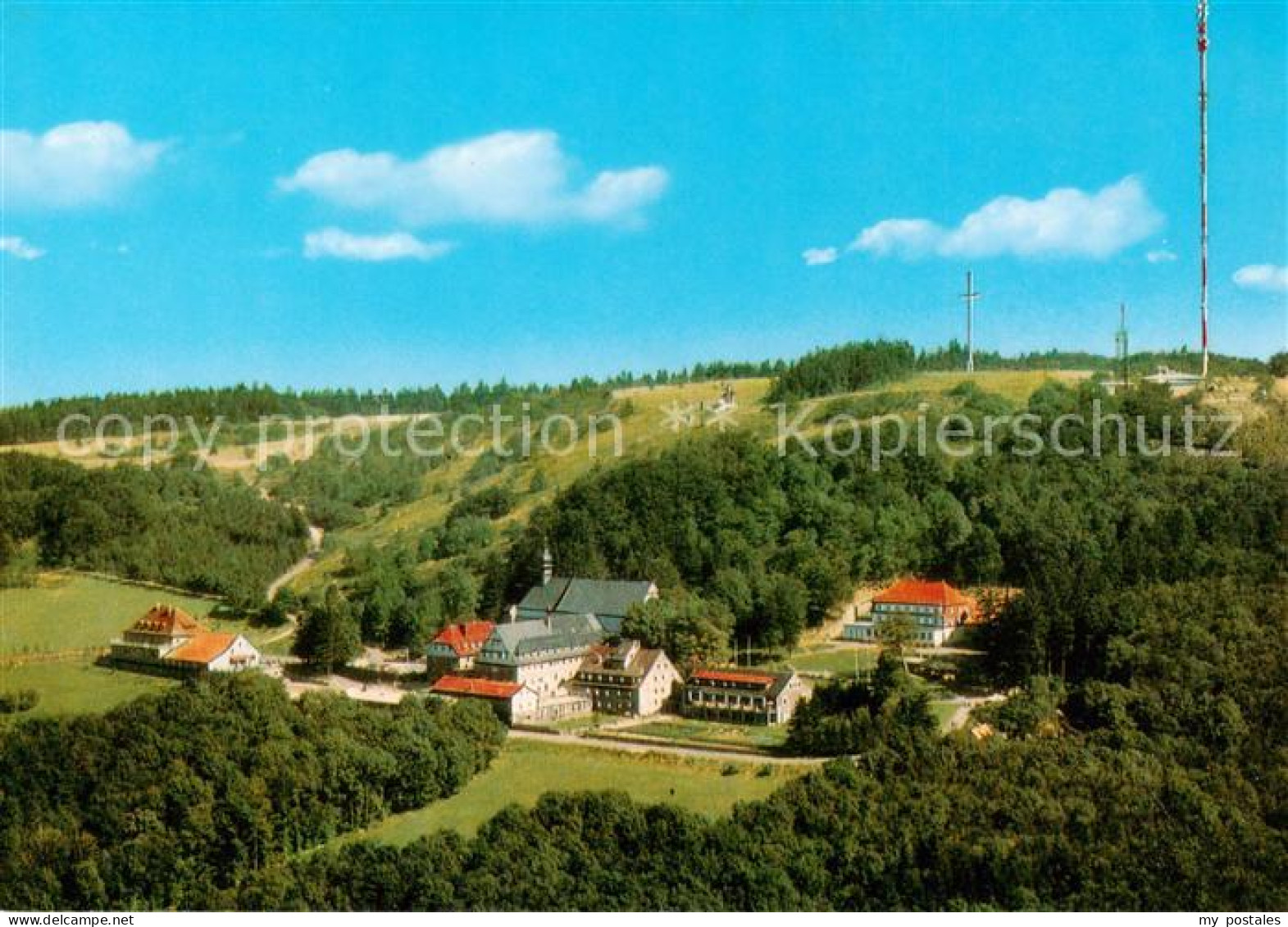 73785586 Kreuzberg  Rhoen Kloster Bischofsheim Naturpark Rhoen  - Autres & Non Classés