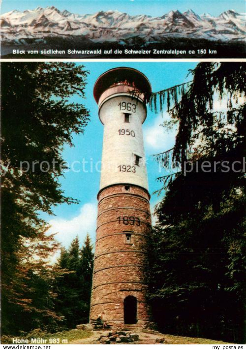 73785583 Hohe Moehr Schopfheim Schweizer Zentralalpen U. Hohe Moehr  - Schopfheim