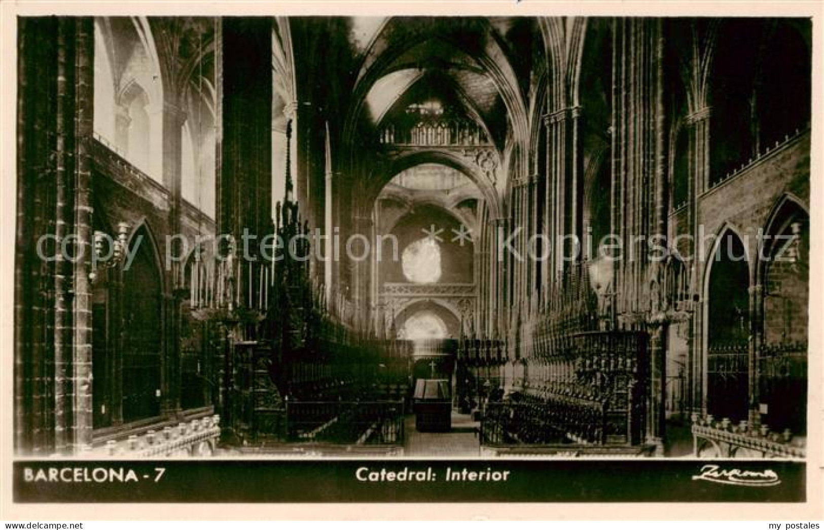 73785554 Barcelona Cataluna Catedral Interior Barcelona Cataluna - Other & Unclassified