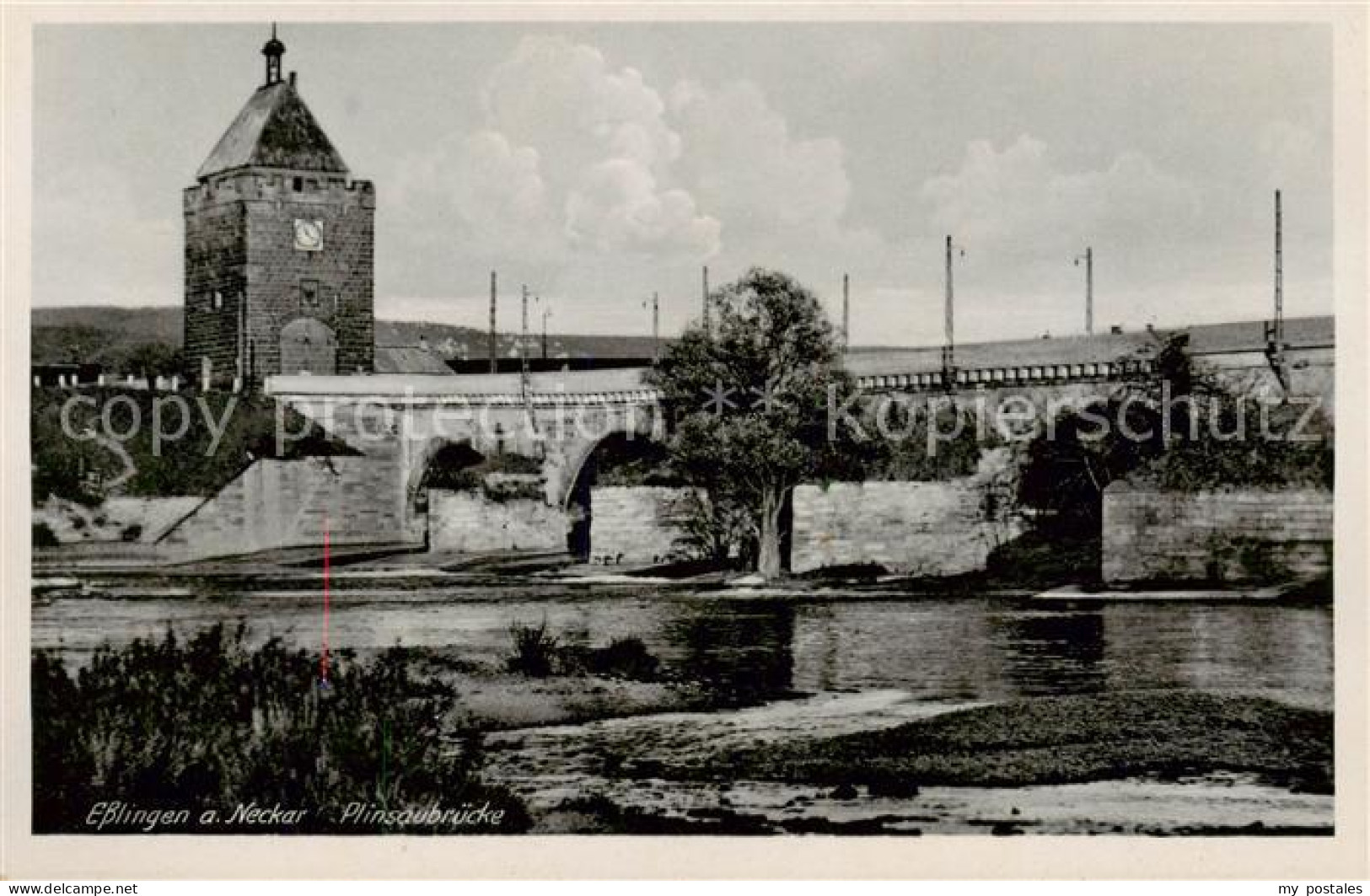 73785457 Esslingen  Neckar Plinsaubruecke  - Esslingen