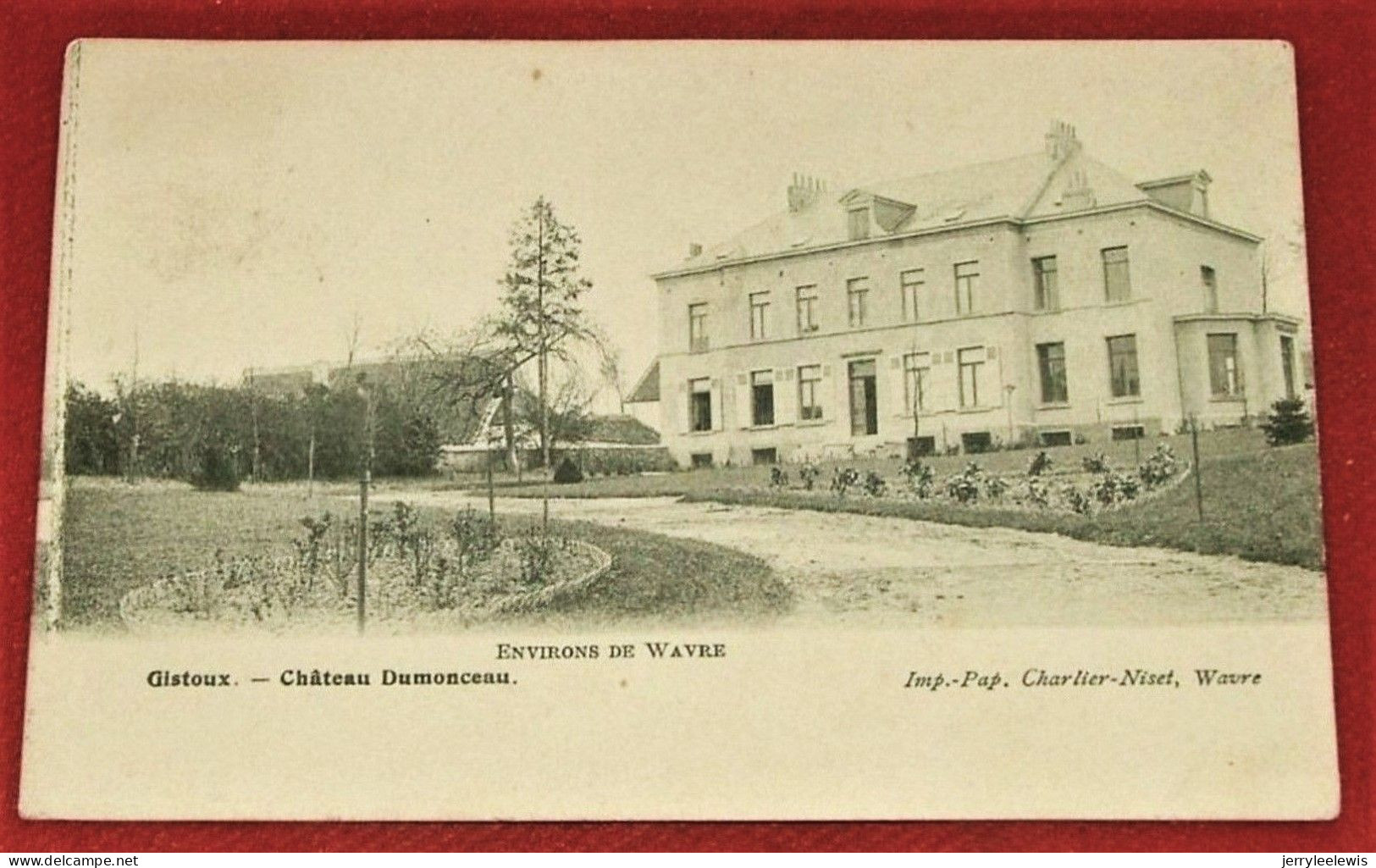 CHAUMONT - GISTOUX  - Château  Dumonceau  -   1904 - - Chaumont-Gistoux