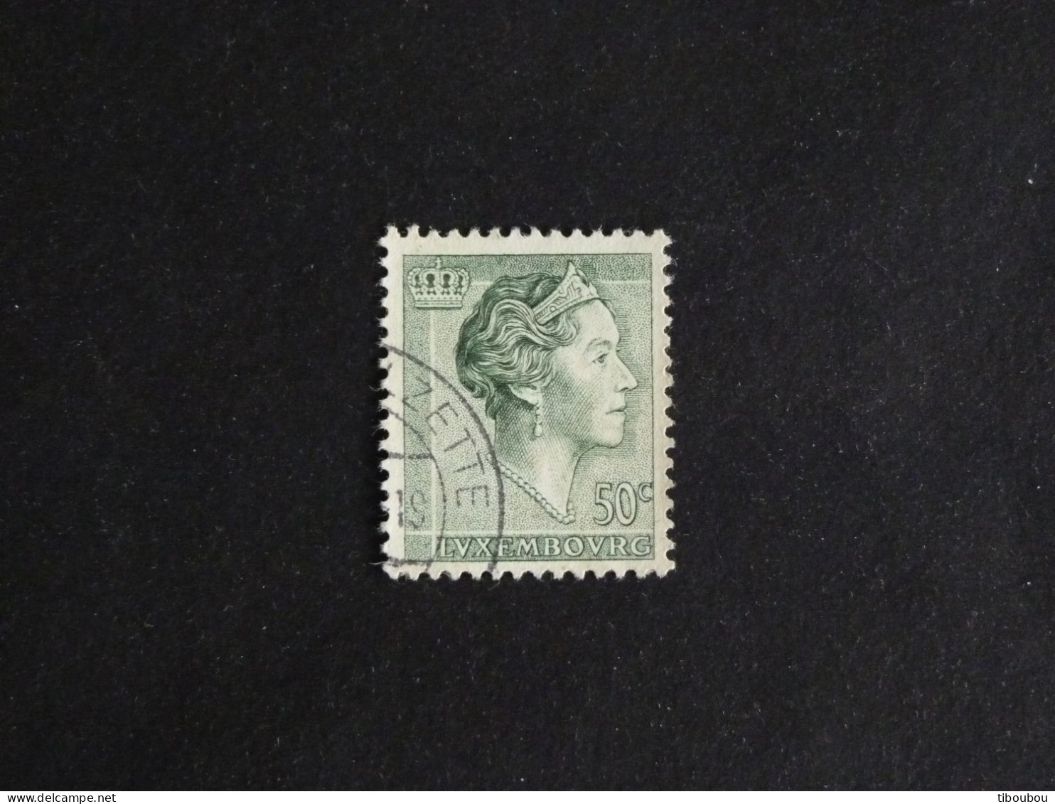 LUXEMBOURG LUXEMBURG YT 582 OBLITERE - GRANDE DUCHESSE CHARLOTTE - Used Stamps