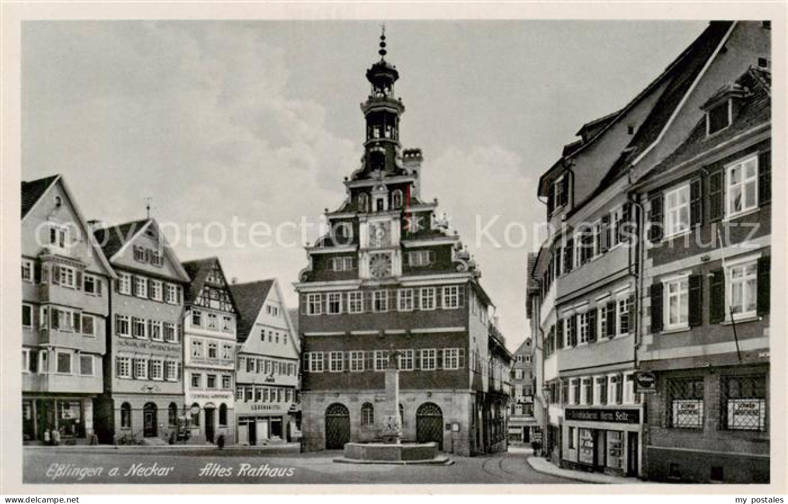 73785452 Esslingen  Neckar Altes Rathaus Aussenansicht  - Esslingen