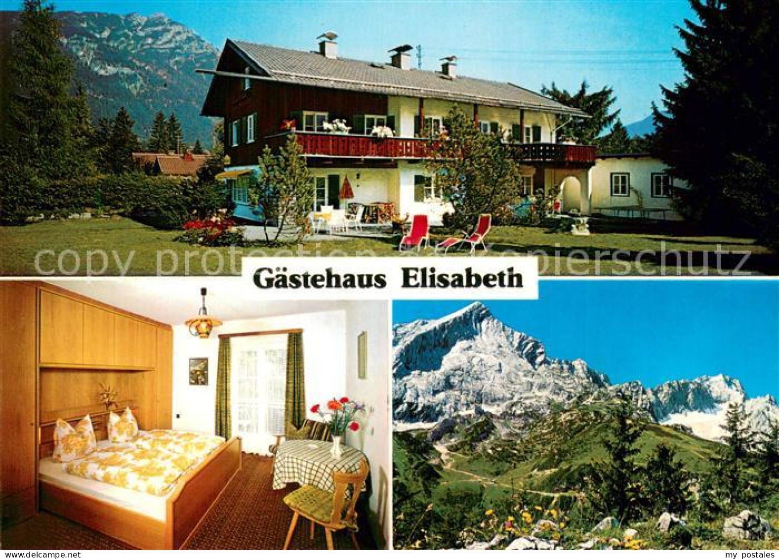 73785402 Grainau Gaestehaus Elisabeth Fremdenzimmer Landschaftspanorama Alpen Hu - Andere & Zonder Classificatie