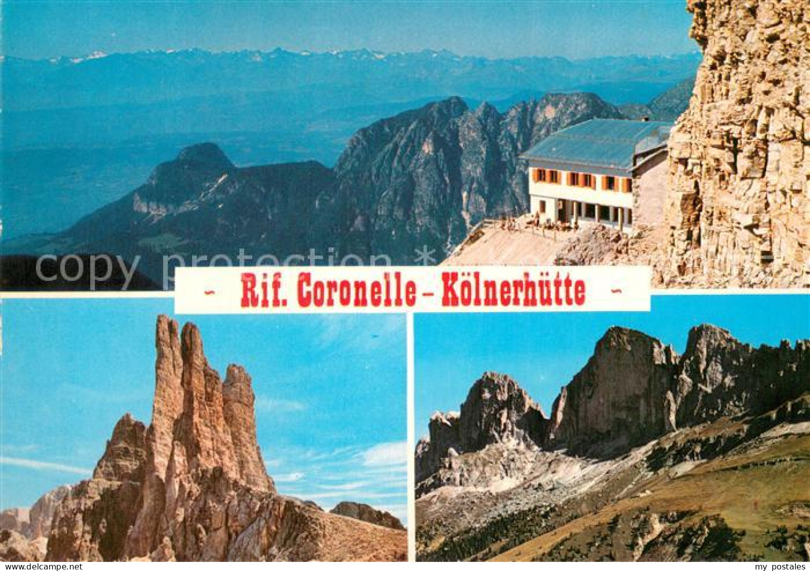 73785395 Koelnerhuette 2325m Rifugio Coronelle Dolomiti IT Rifugio Gruppo Del Ca - Andere & Zonder Classificatie