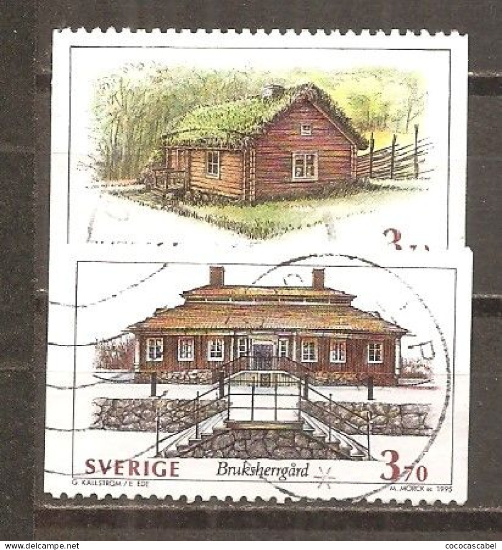 Suecia-Sweden Nº Yvert  1858, 1861 (usado) (o) - Used Stamps