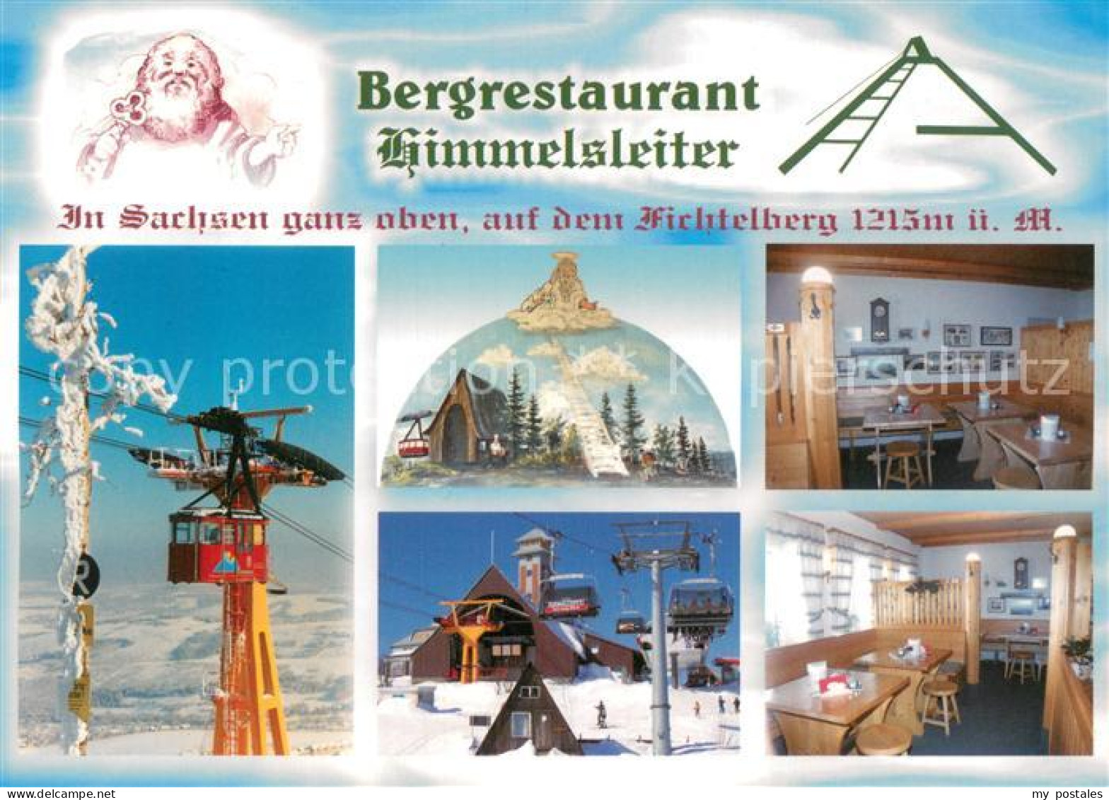 73785325 Oberwiesenthal Erzgebirge Bergrestaurant Himmelsleiter Wintersportplatz - Oberwiesenthal