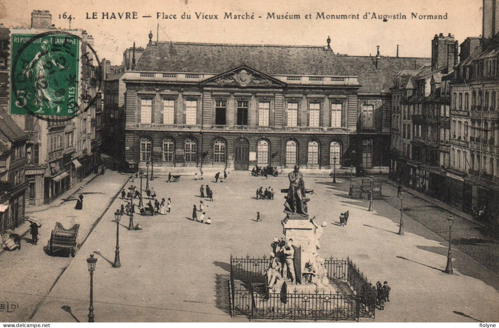 Le Havre - Place Du Vieux Marché - Musée Muséum Et Monument D'auguste Normand - Zonder Classificatie